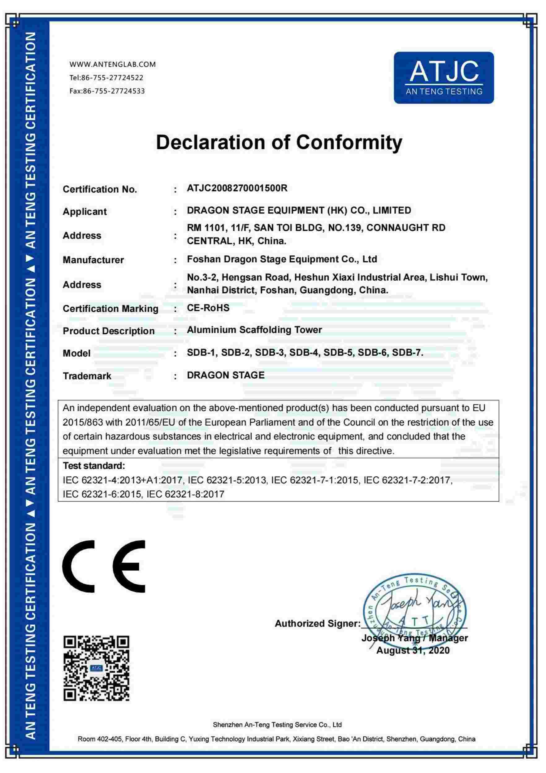 CE Certification